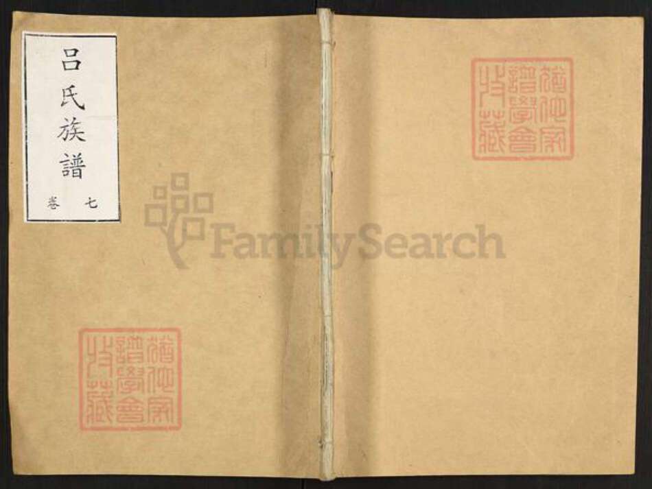 山东省枣庄市滕州市洪绪镇吕氏族谱-吕氏族谱.pdf电子版缩略图