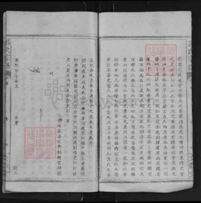 湖北省黄石市大冶市吕氏文献堂族谱-吕氏宗谱.pdf电子版预览图5