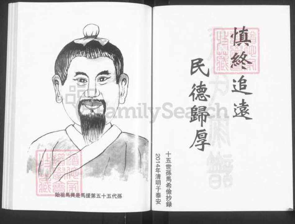 山东省泰安市宁阳县蒋集镇马氏族谱-马氏家谱.pdf电子版预览图2