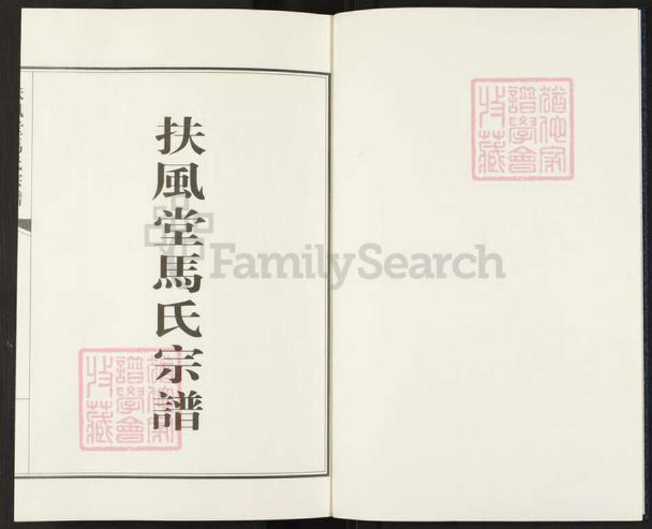 江苏省扬州市江都区小纪镇马氏扶风堂族谱-扶风堂马氏宗谱.pdf电子版预览图1