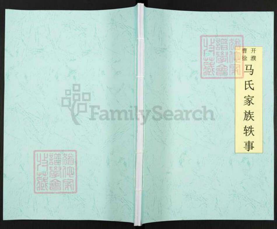 河南省濮阳市华龙区马氏族谱-开濮曹徐马氏家谱轶事.pdf电子版缩略图