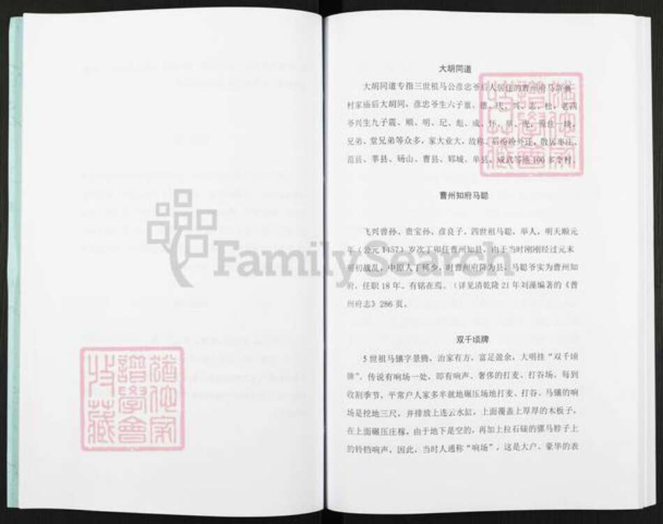 河南省濮阳市华龙区马氏族谱-开濮曹徐马氏家谱轶事.pdf电子版预览图4