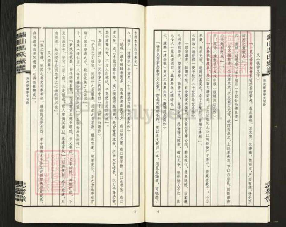 江苏省无锡市锡山区鹅湖镇马氏忠孝堂族谱-锡山马氏统谱.pdf电子版预览图5