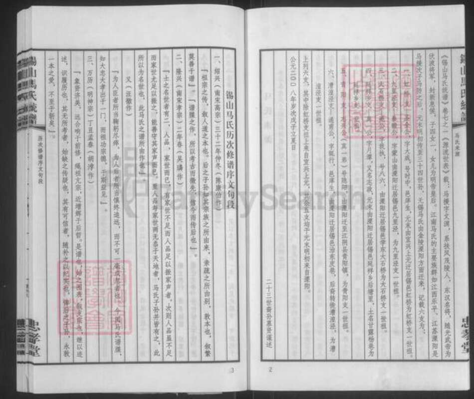 江苏省无锡市锡山区鹅湖镇马氏忠孝堂族谱-马氏统谱.锡山马氏延祥乡支蔡湾派.pdf电子版预览图4