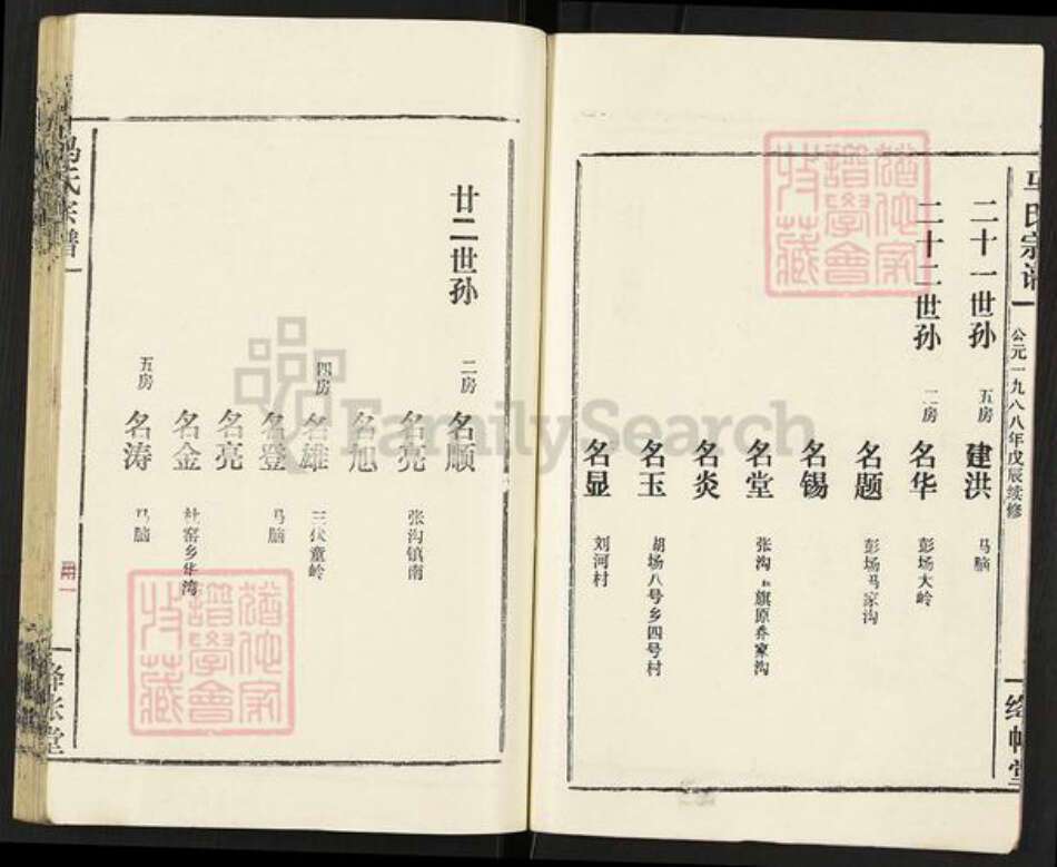 湖北省仙桃市马氏绛帐堂族谱-马氏宗谱.pdf电子版预览图5