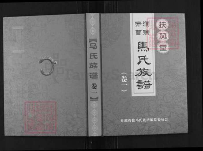 河南省濮阳市濮阳县梨园乡马氏扶风堂族谱-开濮曹徐马氏族谱.pdf电子版缩略图