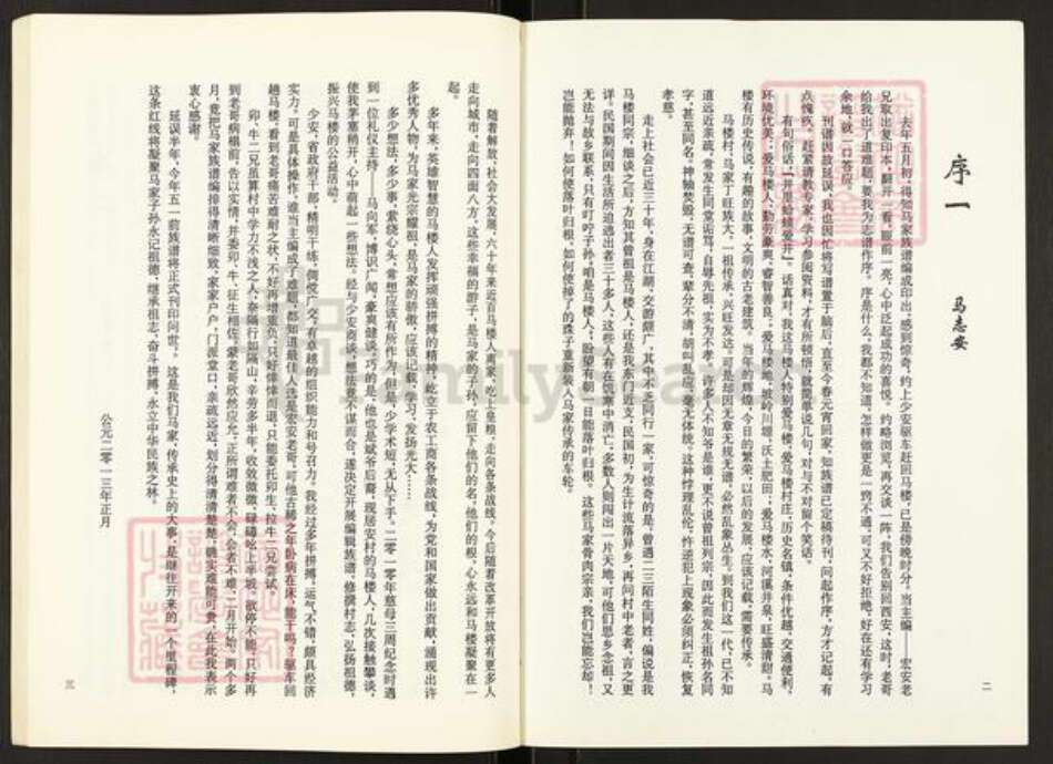 陕西省西安市蓝田县普化镇马氏族谱-马家族谱.pdf电子版预览图2