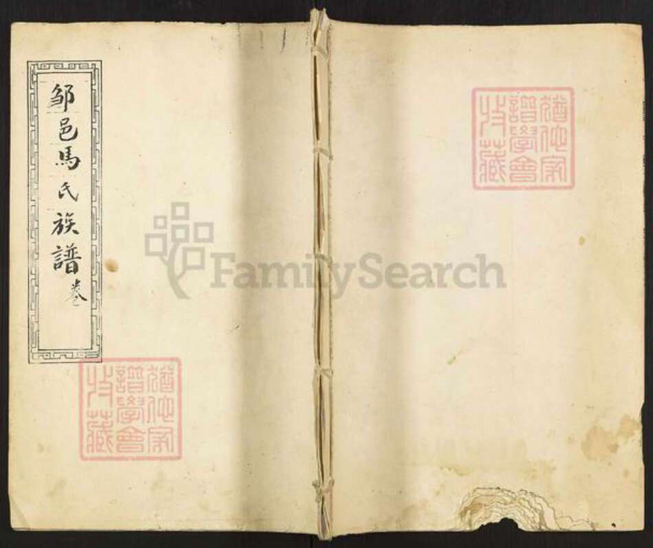 山东省济宁市邹城市马氏敦睦堂族谱-邹邑马氏族谱.pdf电子版缩略图