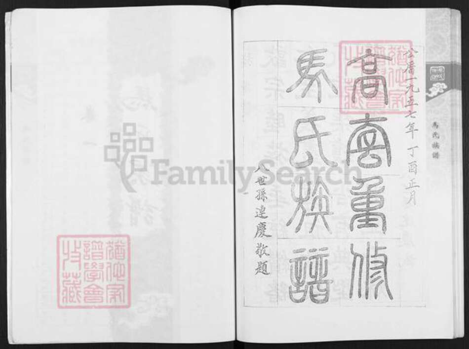 山东省济南市平阴县玫瑰镇马氏族谱-马氏族谱.pdf电子版预览图5