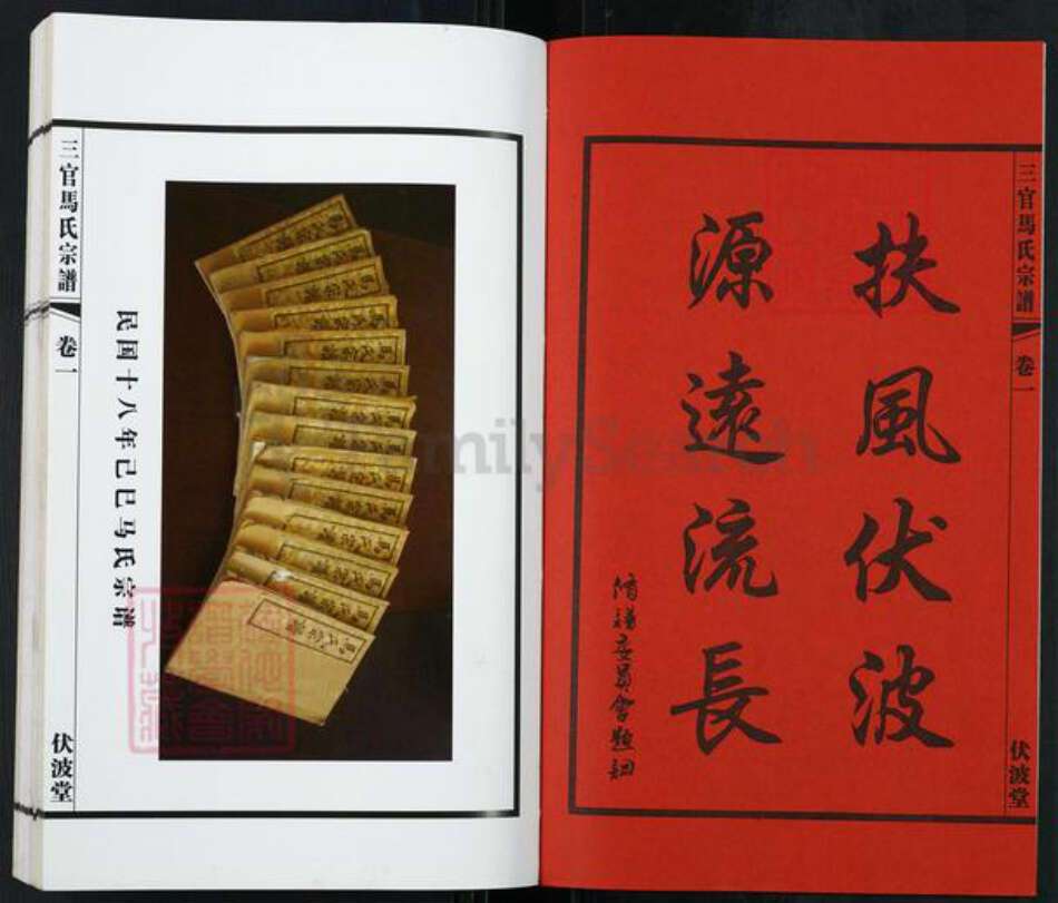 江苏省无锡市江阴市城东街道马氏伏波堂族谱-三官马氏宗谱.pdf电子版预览图2