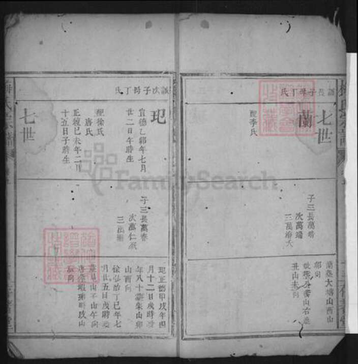 湖北省黄冈市黄州区梅氏乐道堂族谱-梅氏宗谱.pdf电子版预览图3