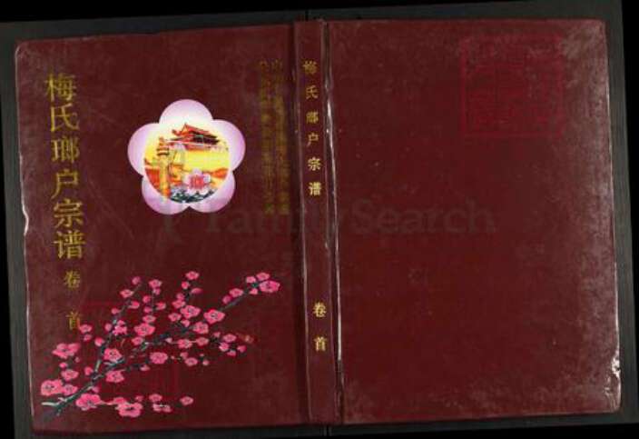 湖北省武汉市新洲区梅氏乐道堂族谱-梅氏琅户宗谱.pdf电子版缩略图