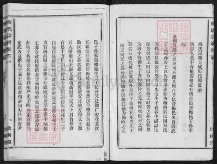 江西省九江市梅氏汝南堂族谱-梅氏宗谱.pdf电子版预览图5