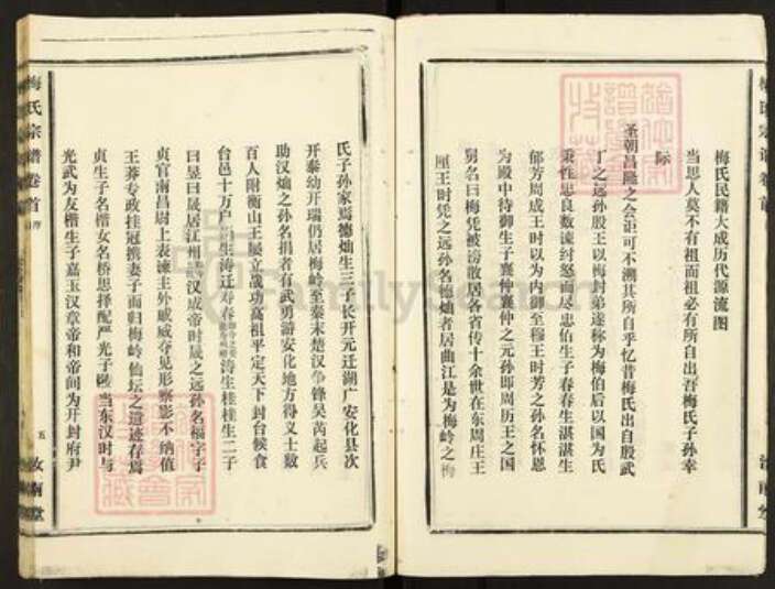 江西省九江市濂溪区梅氏汝南堂族谱-梅氏宗谱.pdf电子版预览图5