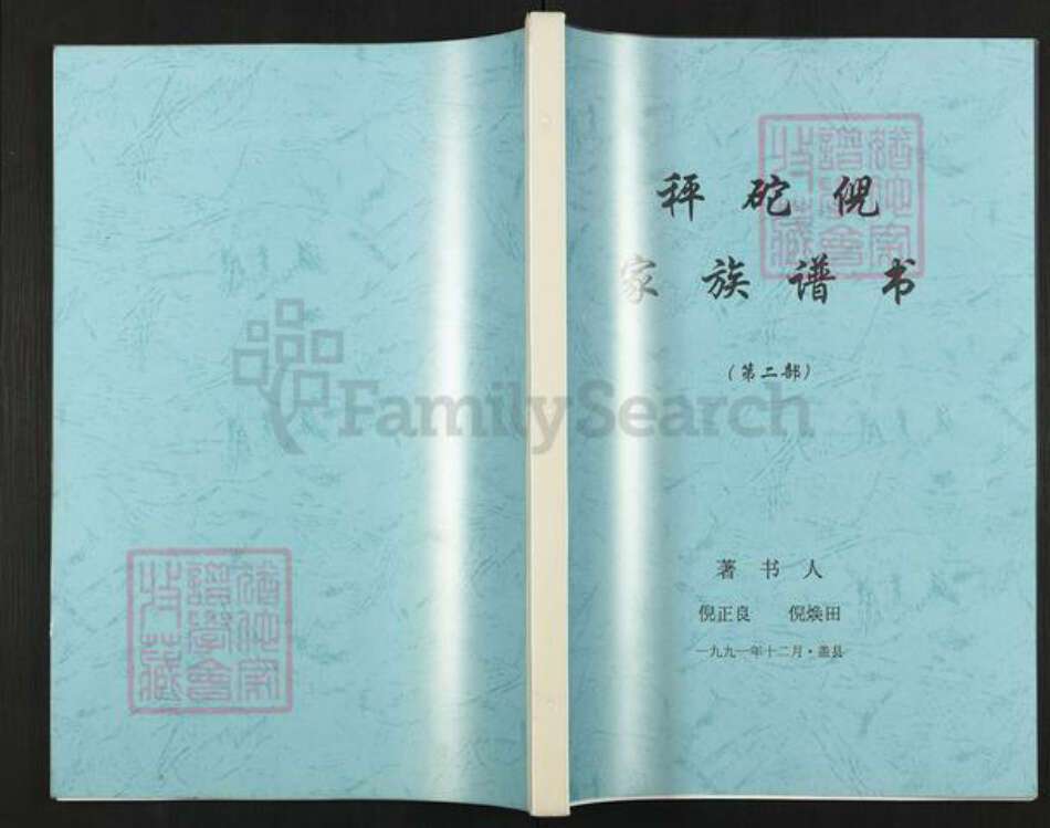 辽宁省营口盖州市盖州倪氏族谱-秤砣倪家族谱书(第二部).pdf电子版缩略图