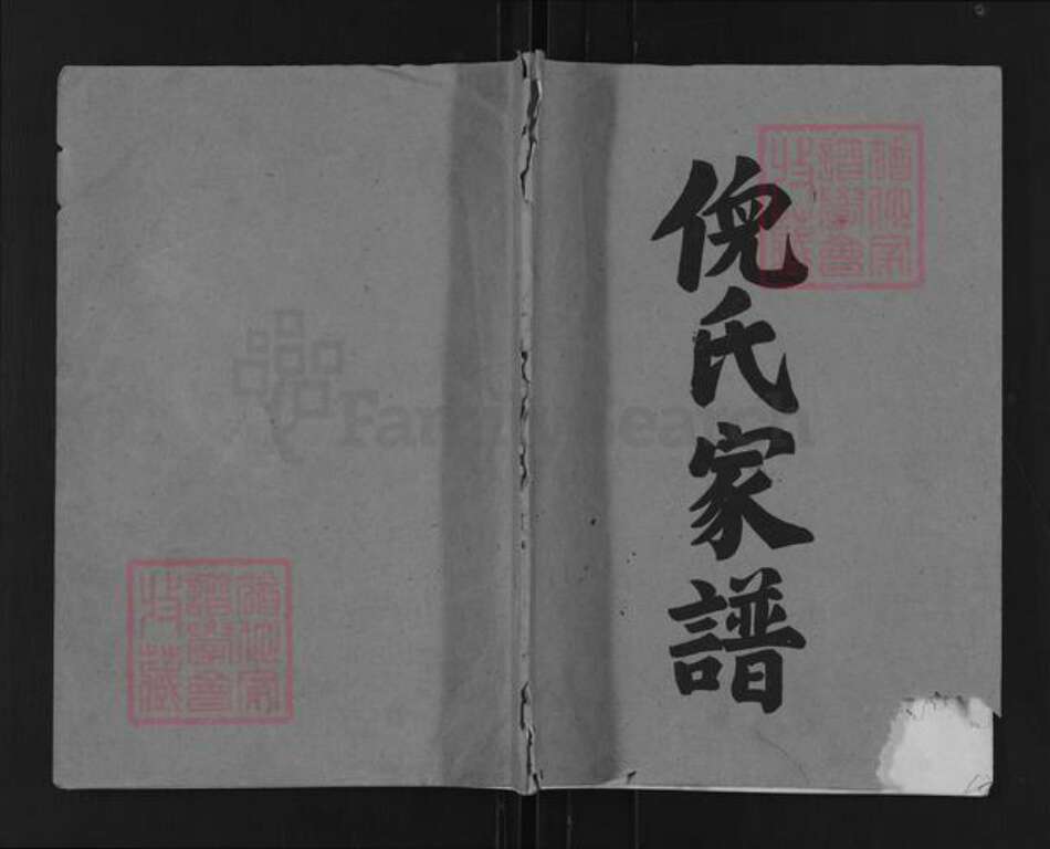 江苏省扬州市高邮市倪氏四箴堂族谱-倪氏家谱.pdf电子版缩略图