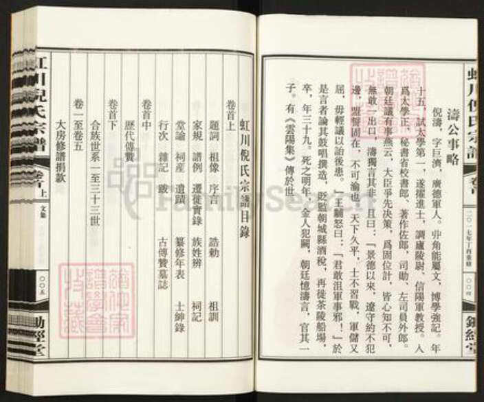 浙江省湖州德清县新市镇倪氏锄经堂族谱-虹川倪氏宗谱.pdf电子版预览图4