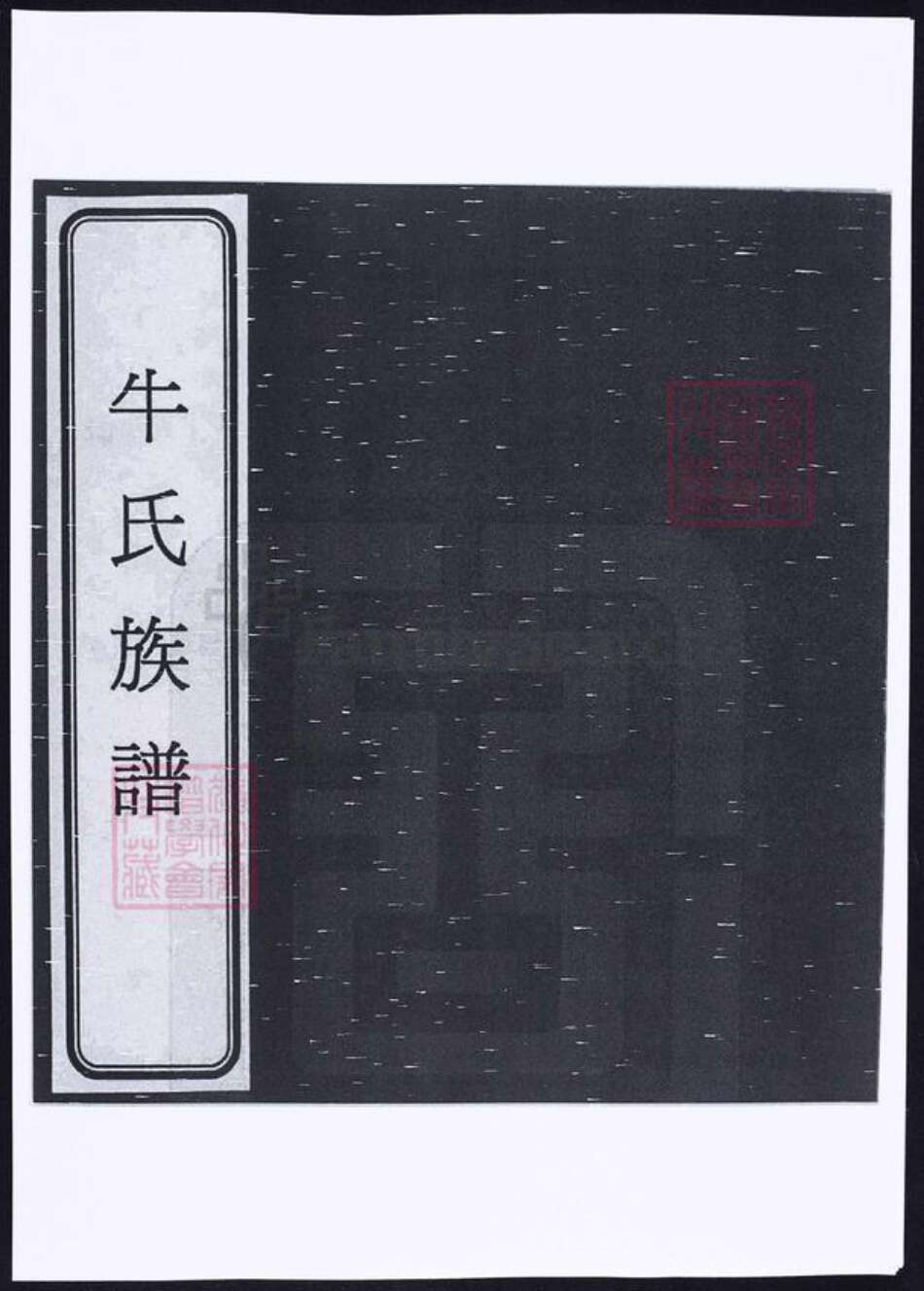 天津市牛氏族谱-牛氏族谱.pdf电子版缩略图