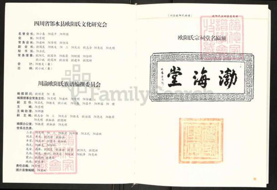 四川省广安市邻水县欧阳氏渤海堂族谱-川渝欧阳氏族谱.pdf电子版预览图2