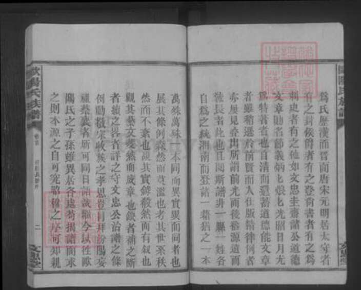 湖南省郴州市资兴市欧阳氏族谱-欧阳氏族谱 [23卷,首1卷].pdf电子版预览图4