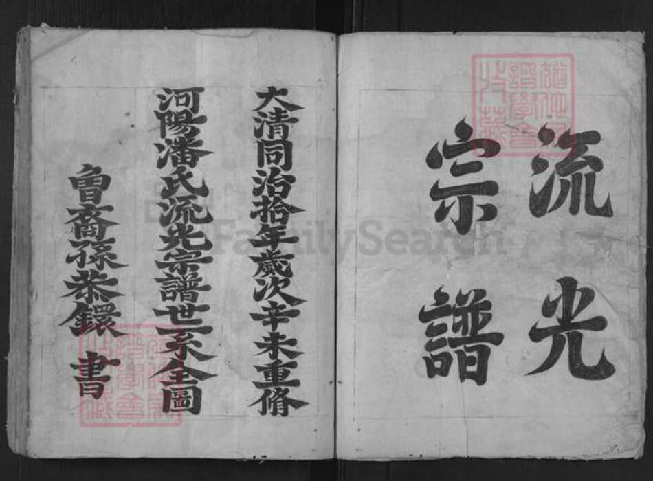 安徽省黄山市屯溪区屯光镇潘氏族谱-河阳潘氏流光宗谱.pdf电子版预览图2