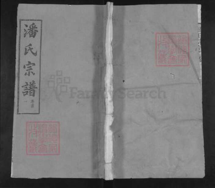 湖北省武汉市新洲区潘氏荥阳堂族谱-潘氏宗谱.pdf电子版缩略图