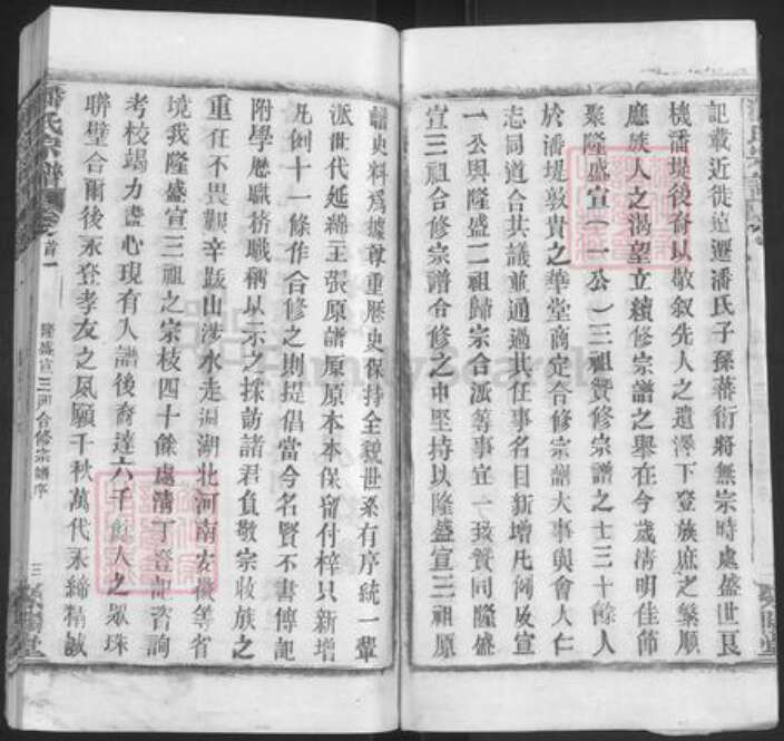 湖北省武汉市新洲区潘氏荥阳堂族谱-潘氏宗谱.pdf电子版预览图3