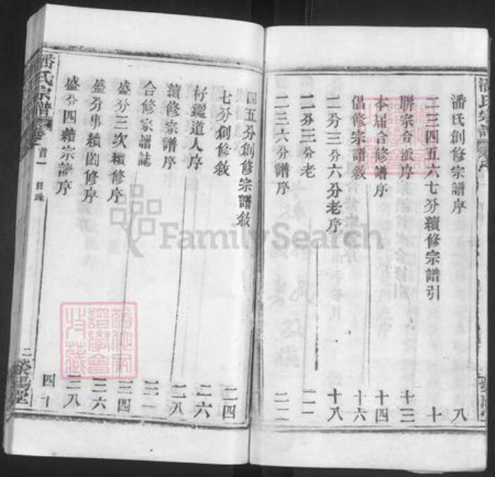 湖北省武汉市新洲区潘氏荥阳堂族谱-潘氏宗谱.pdf电子版预览图5