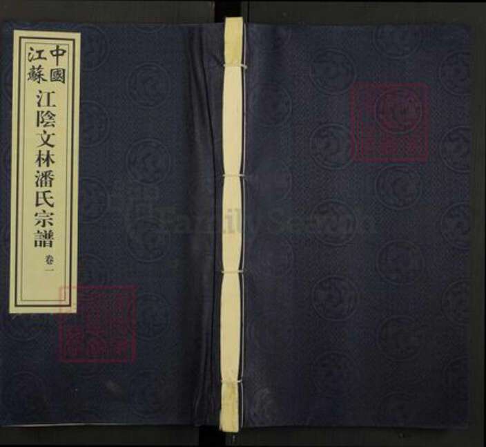 江苏省无锡市江阴市祝塘镇潘氏积厚堂族谱-中国江苏江阴文林潘氏宗谱.pdf电子版缩略图