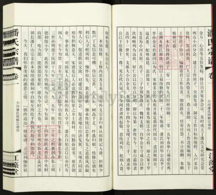 江苏省常州市新北区孟河镇潘氏江藻堂族谱-潘氏宗谱.pdf电子版预览图3