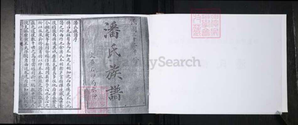 山东省青岛市潘氏族谱-潘氏族谱.即墨潘家官庄.pdf电子版预览图1