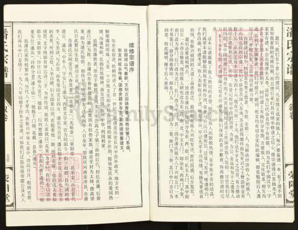 江苏省盐城市建湖县潘氏荣阳堂族谱-潘氏宗谱.pdf电子版预览图5