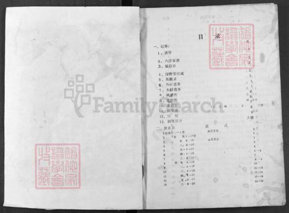 河南省焦作市武陟县裴氏绿野堂族谱-裴家世谱.pdf电子版预览图1