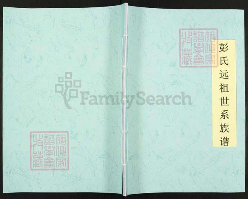 江西省宜春市袁州区彭氏陇西堂族谱-彭氏远祖世系族谱.pdf电子版缩略图