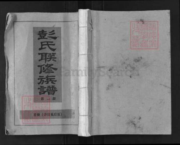 江西省宜春市袁州区彭氏族谱-彭氏联修族谱.pdf电子版缩略图