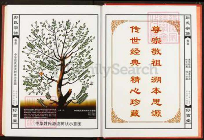 安徽省六安市霍山县彭氏好古堂族谱-彭氏宗谱.pdf电子版预览图2