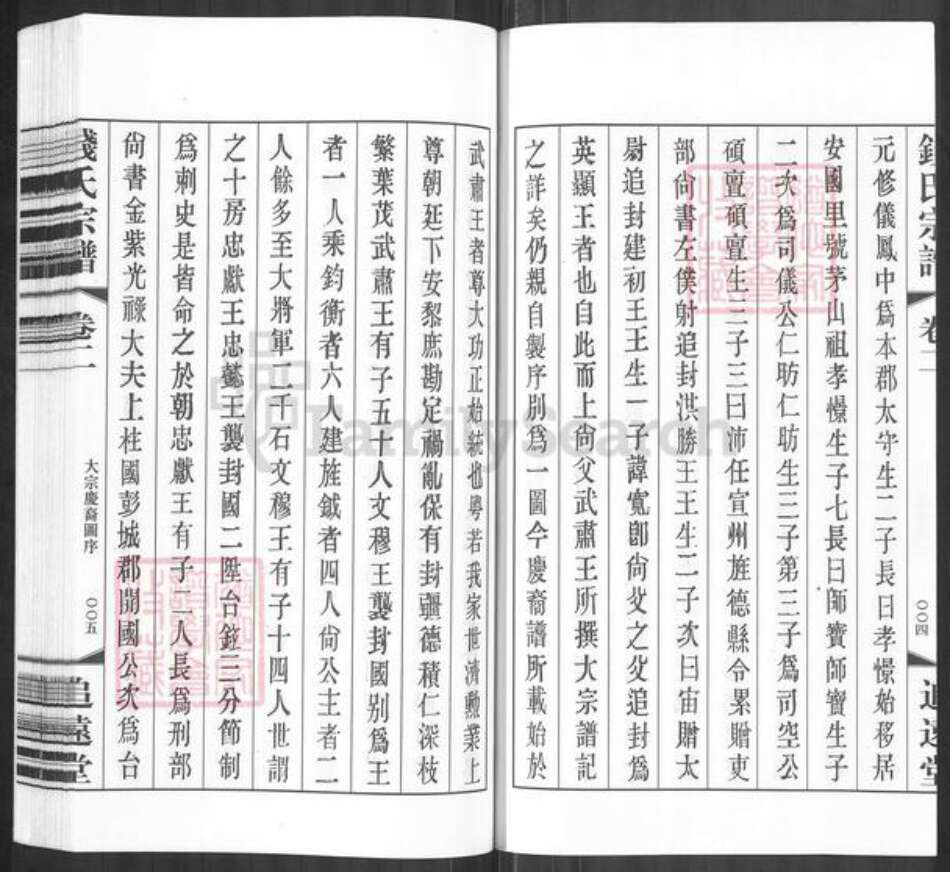 江苏省常州市武进县钱氏追远堂族谱-钱氏宗谱.pdf电子版预览图3