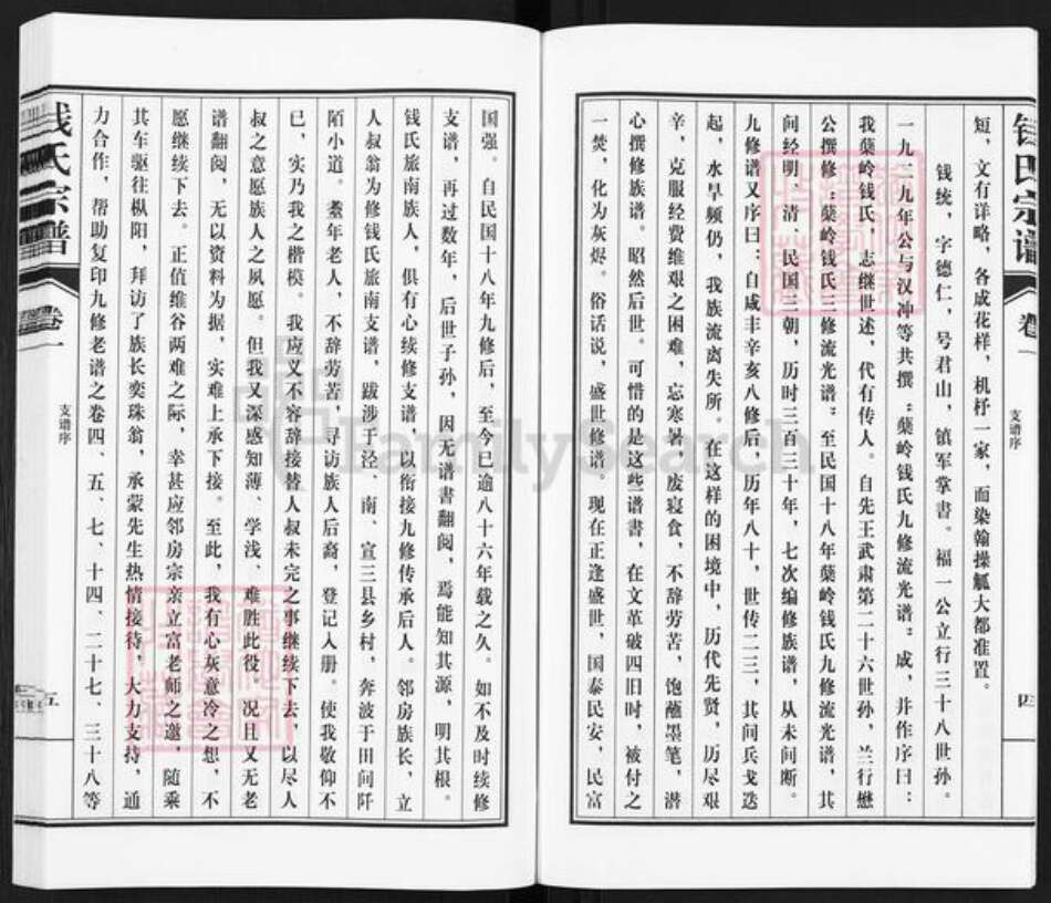 安徽省芜湖市南陵县工山镇钱氏族谱-枞阳旅南钱氏支谱.pdf电子版预览图5