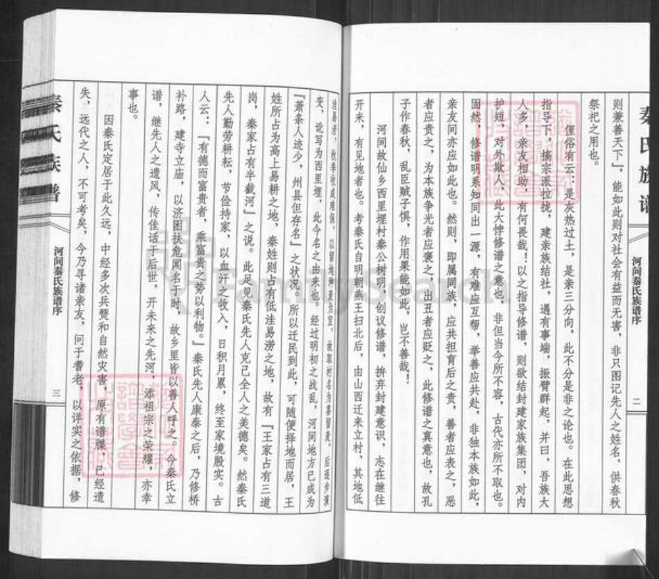 河北省沧州河间市故仙乡秦氏族谱-前西里埋秦氏族谱.pdf电子版预览图4