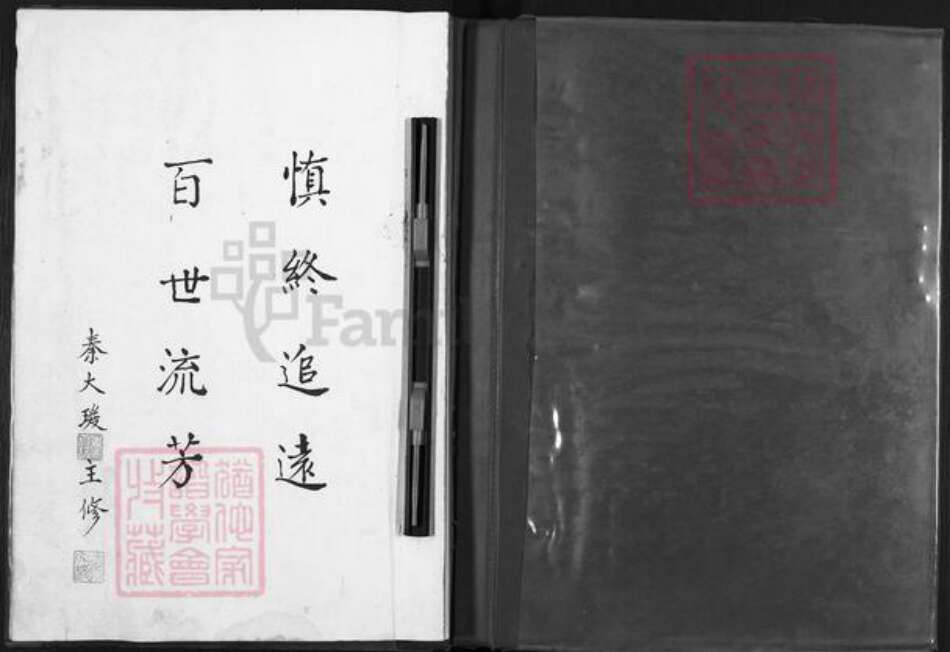 江苏省扬州市高邮市秦氏淮海堂族谱-秦氏谱书.pdf电子版预览图1