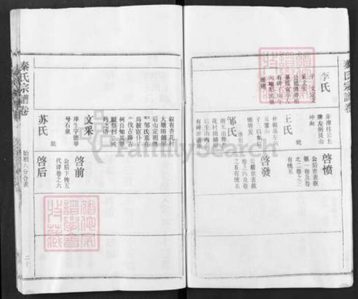 湖北省黄冈市红安县杏花乡秦氏寿乐堂族谱-秦氏族谱.pdf电子版预览图4