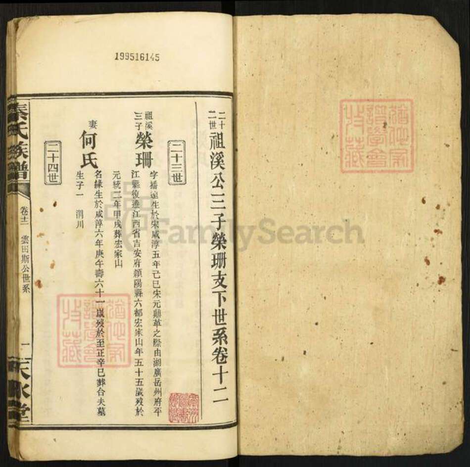 湖南省岳阳市湘阴县江西省吉安市秦氏天水堂族谱-秦氏族谱.pdf电子版预览图1