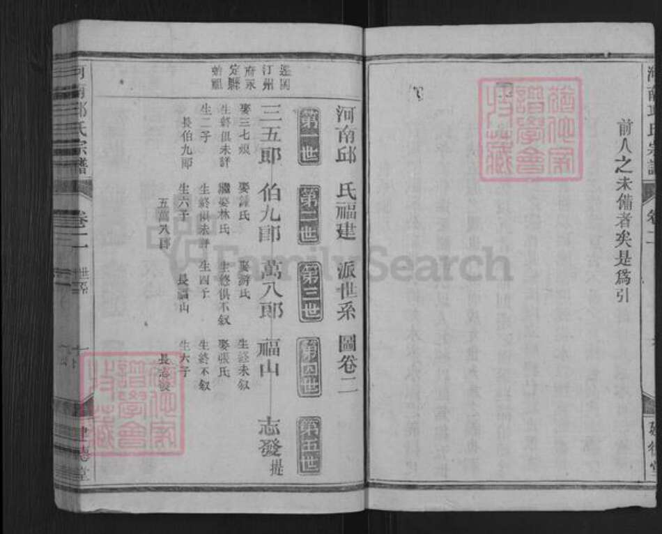 浙江省衢州龙游县罗家乡邱氏建德堂族谱-河南邱氏宗谱.pdf电子版预览图2