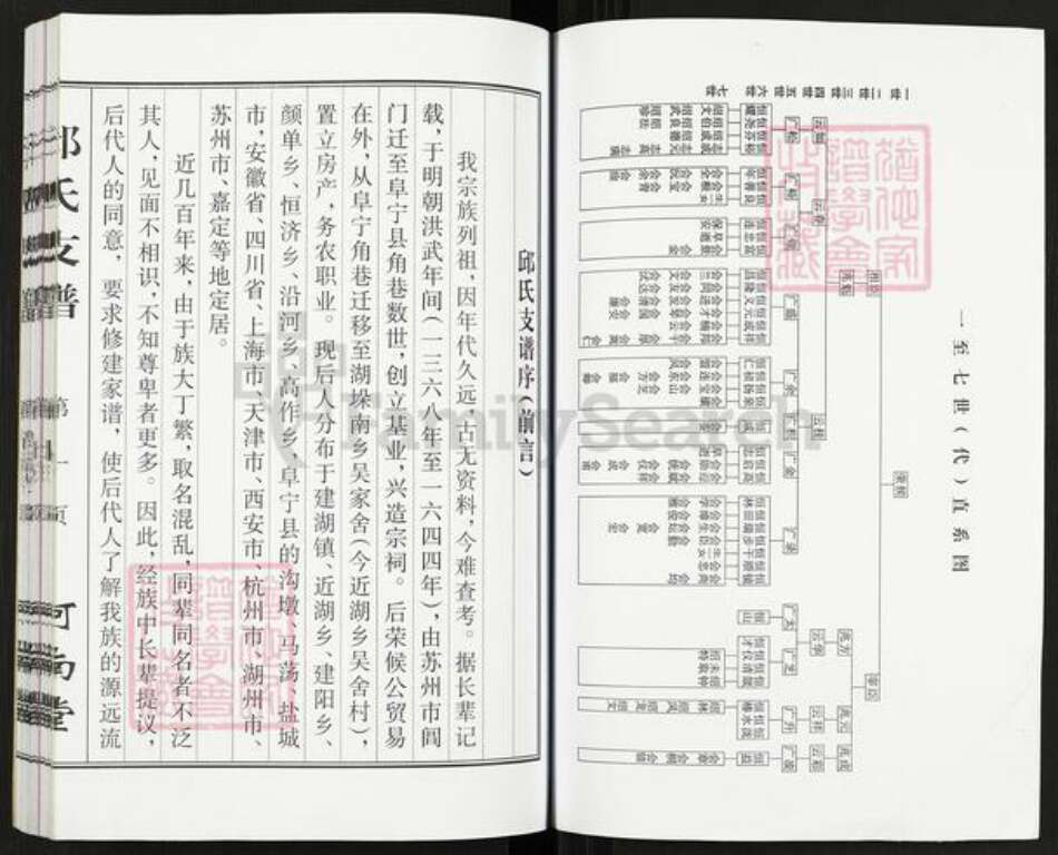 江苏省盐城市建湖县近湖街道邱氏河南堂族谱-邱氏支谱.pdf电子版预览图2