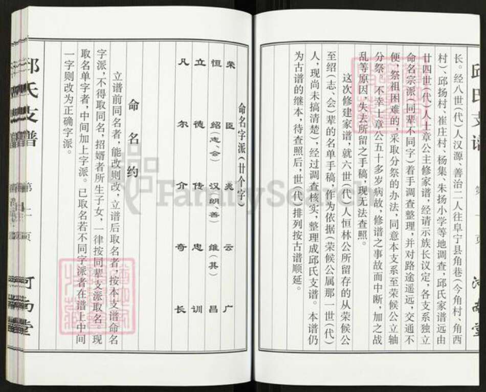 江苏省盐城市建湖县近湖街道邱氏河南堂族谱-邱氏支谱.pdf电子版预览图3