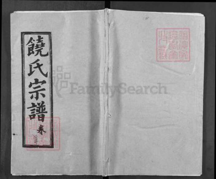 湖北省黄冈市湖北省黄冈市浠水县巴河镇饶；饶氏五福堂族谱-饶氏宗谱.pdf电子版缩略图