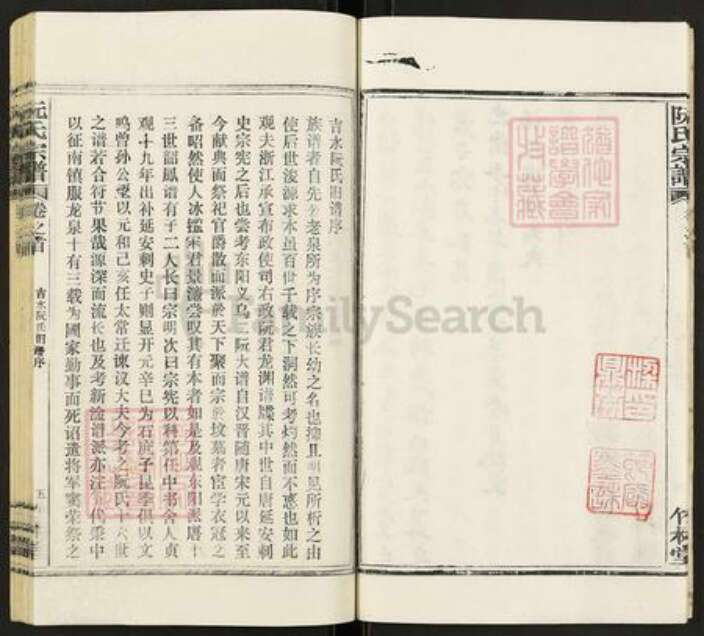 湖北省黄冈市红安县杏花乡阮氏竹林堂族谱-阮氏宗谱.pdf电子版预览图5