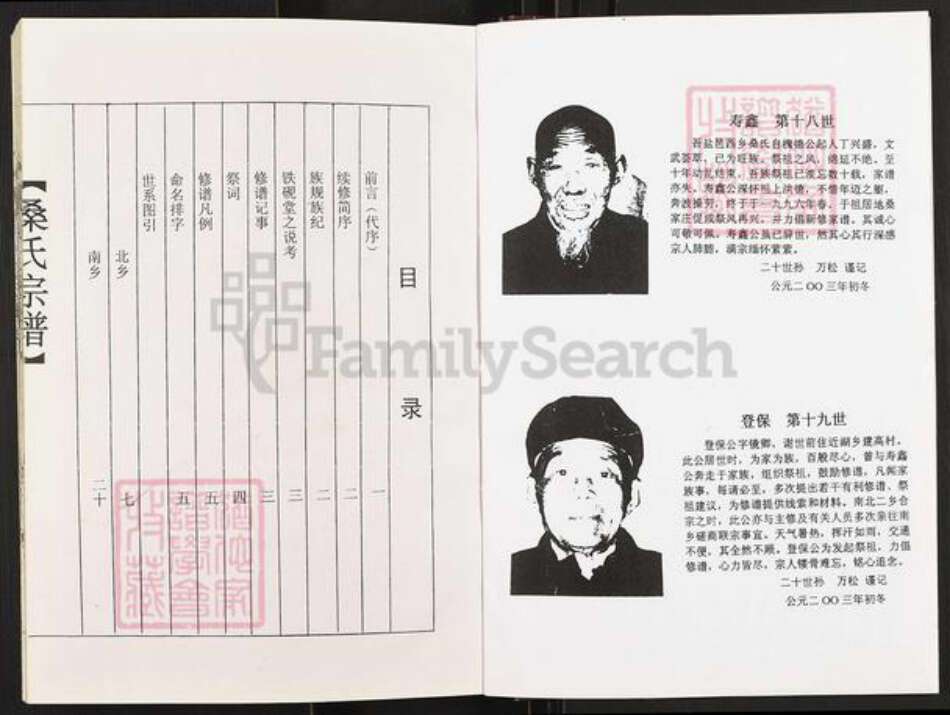 江苏省盐城市建湖县建阳镇桑氏铁砚堂族谱-桑氏宗谱.pdf电子版预览图3