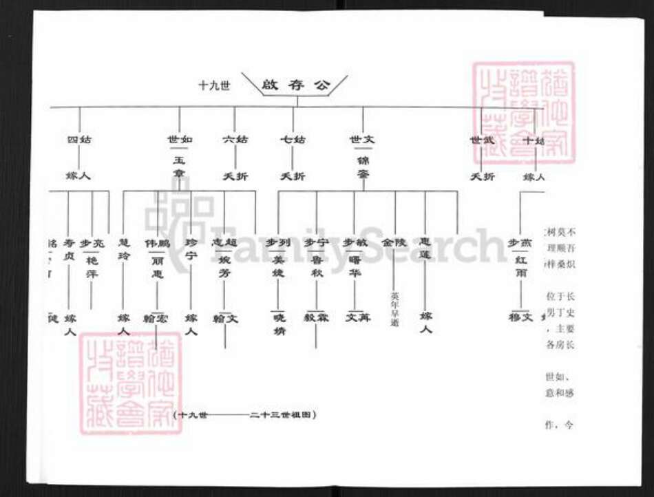 福建省龙岩市长汀县河田镇上官氏天水堂族谱-上官启存公五代家谱.pdf电子版预览图4