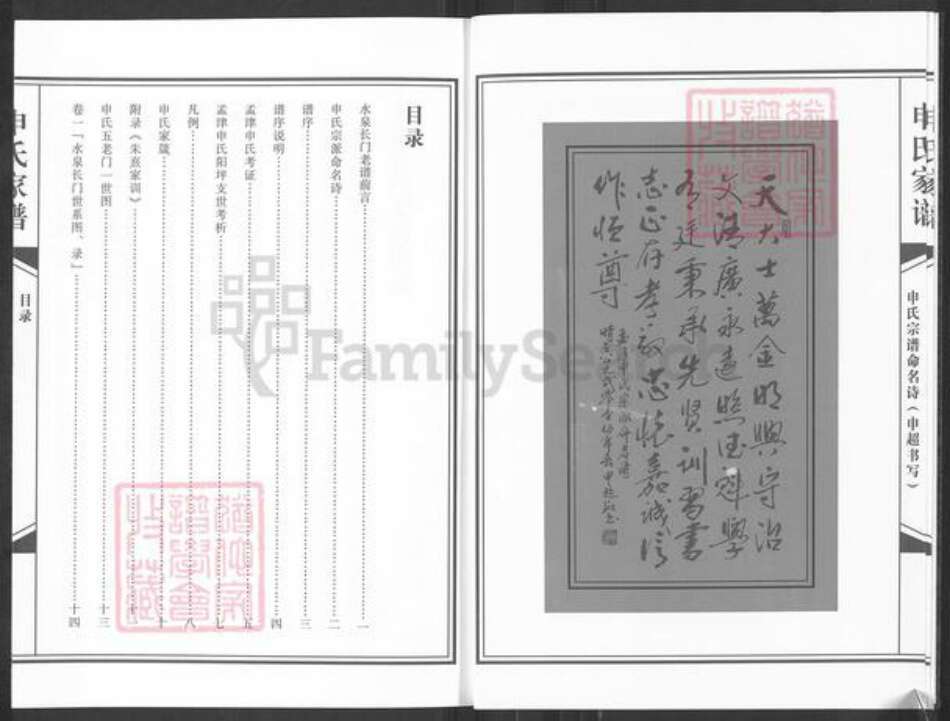 河南省洛阳市孟津县麻屯镇申氏族谱-孟津申氏家谱.pdf电子版预览图3